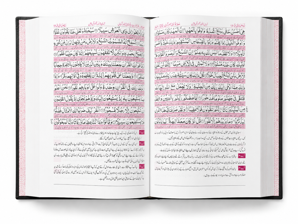 آسان ترجمہ قرآن – اردو ترجمہ و مختصر تفسیر کے ساتھ